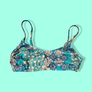 blue Wild Fable bikini top